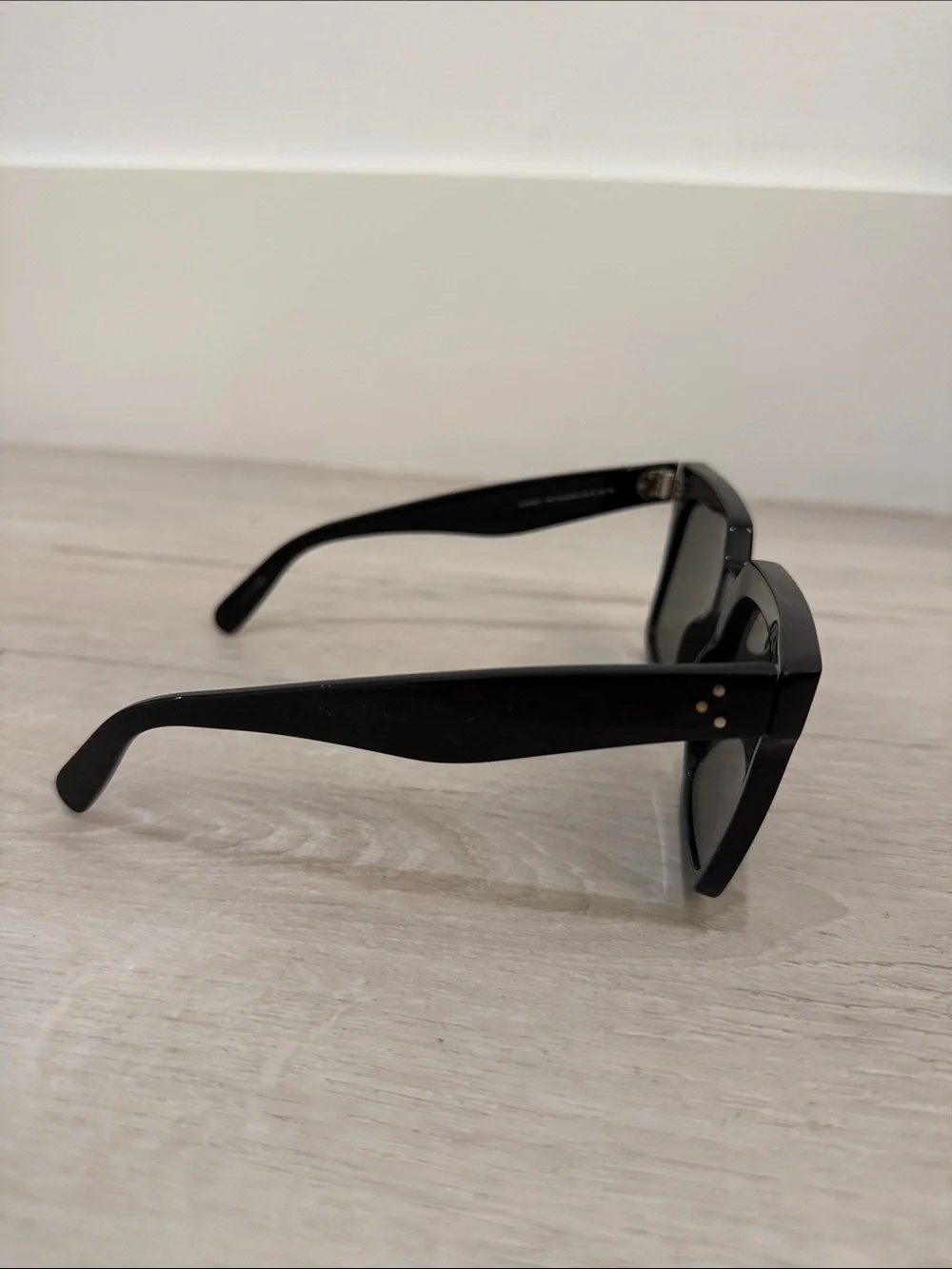 Celine Oversized Square Black Sunglasses Authentic